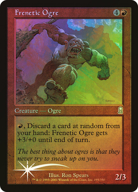 Frenetic Ogre\nOdyssey\nSingle\nMagic The Gathering