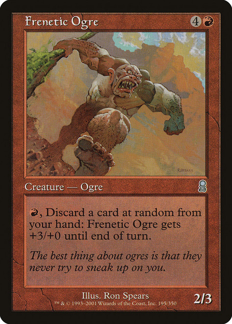 Frenetic Ogre\nOdyssey\nSingle\nMagic The Gathering
