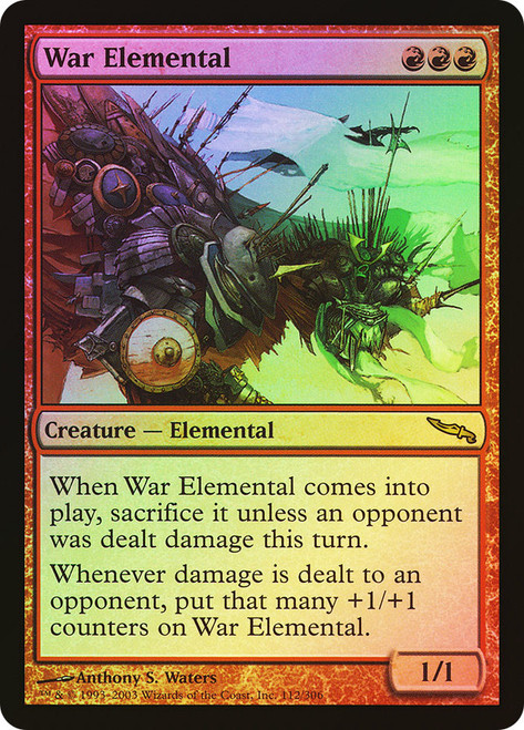 War Elemental\nMirrodin\nSingle\nMagic The Gathering