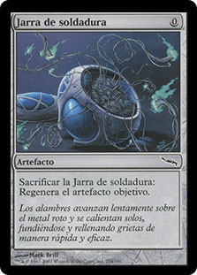 Welding Jar
Mirrodin - Spanish
Single
Magic The Gathering
