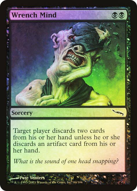 Wrench Mind\nMirrodin\nSingle\nMagic The Gathering