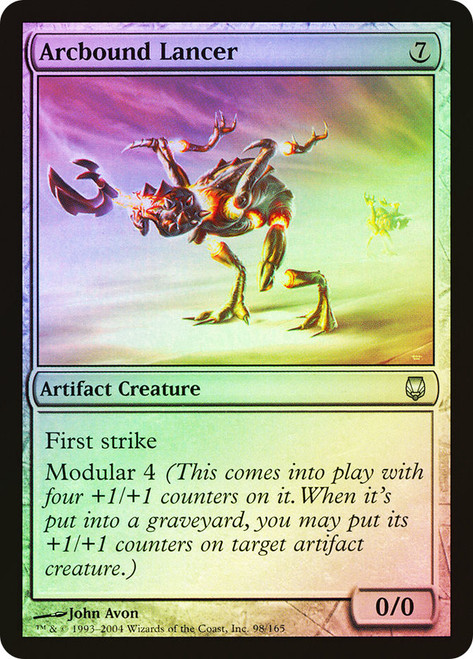 Arcbound Lancer\nDarksteel\nSingle\nMagic The Gathering
