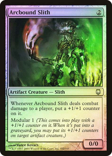 Arcbound Slith\nDarksteel\nSingle\nMagic The Gathering