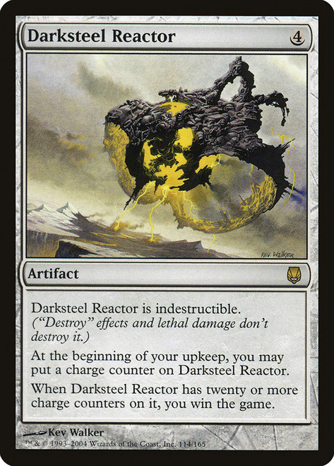 Darksteel Reactor\nDarksteel\nSingle\nMagic The Gathering