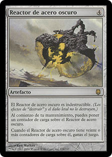 Darksteel Reactor
Darksteel - Spanish
Single
Magic The Gathering