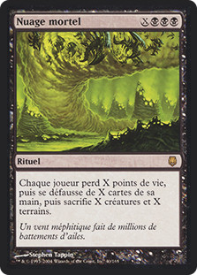 Death Cloud
Darksteel - French
Single
Magic The Gathering