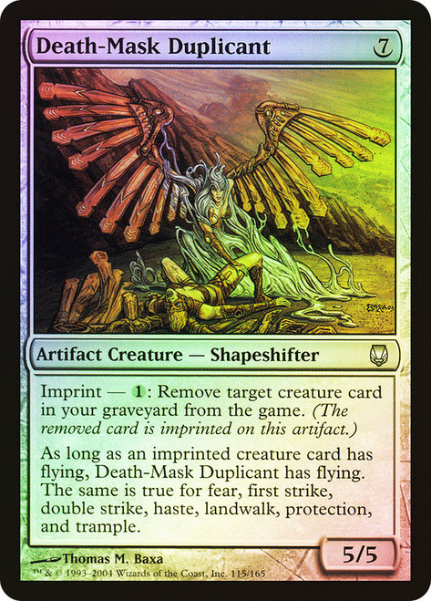 Death-Mask Duplicant\nDarksteel\nSingle\nMagic The Gathering