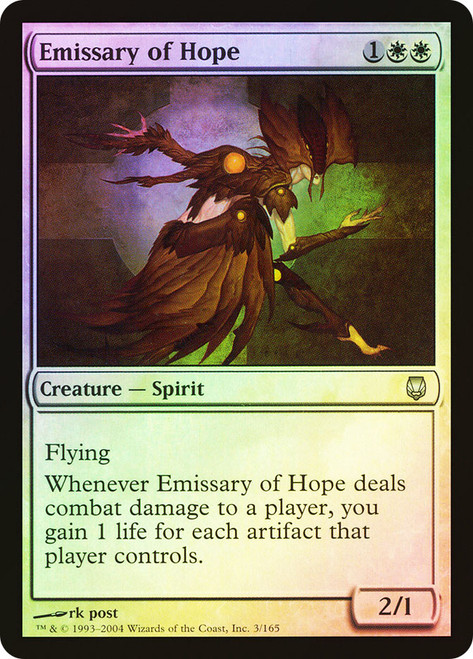 Emissary of Hope\nDarksteel\nSingle\nMagic The Gathering