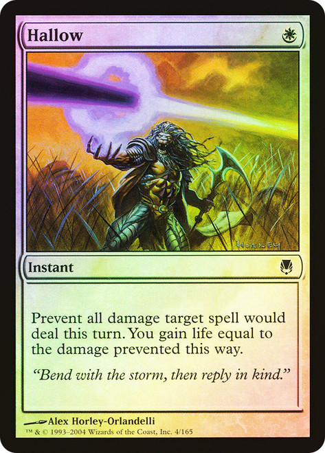 Hallow\nDarksteel\nSingle\nMagic The Gathering
