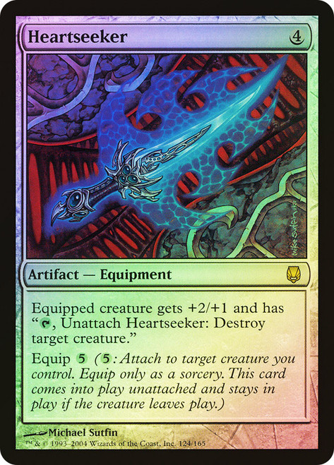 Heartseeker\nDarksteel\nSingle\nMagic The Gathering