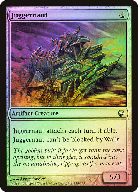 Juggernaut\nDarksteel\nSingle\nMagic The Gathering