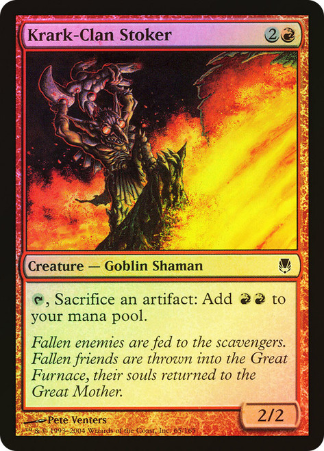 Krark-Clan Stoker\nDarksteel\nSingle\nMagic The Gathering