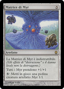 Myr Matrix
Darksteel - Italian
Single
Magic The Gathering