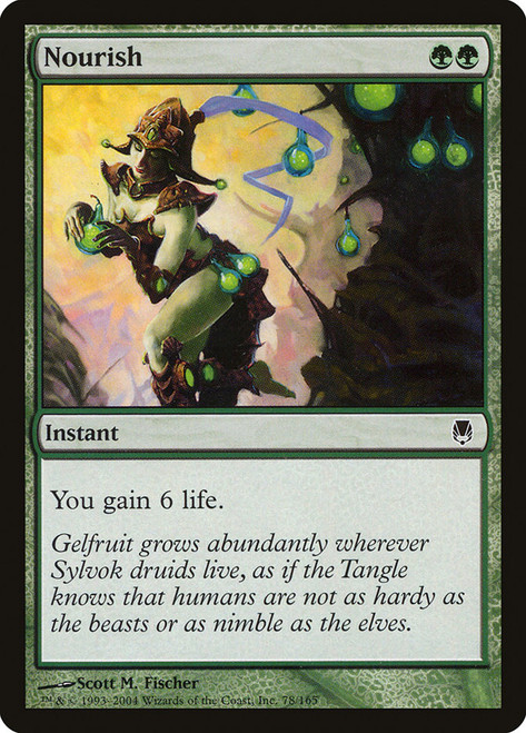 Nourish\nDarksteel\nSingle\nMagic The Gathering