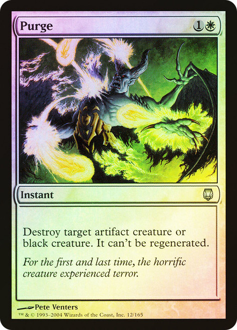 Purge\nDarksteel\nSingle\nMagic The Gathering