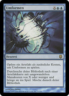 Reshape
Darksteel - German
Single
Magic The Gathering