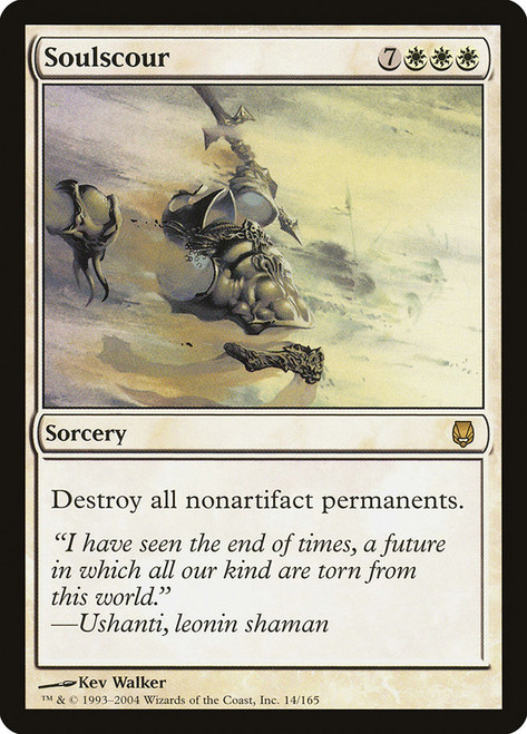 Soulscour\nDarksteel\nSingle\nMagic The Gathering