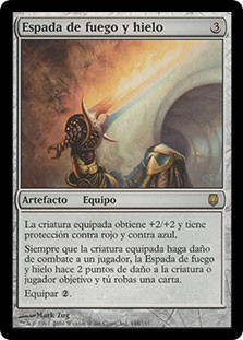 Sword Of Fire And Ice
Darksteel - Spanish
Single
Magic The Gathering