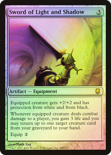 Sword of Light and Shadow\nDarksteel\nSingle\nMagic The Gathering