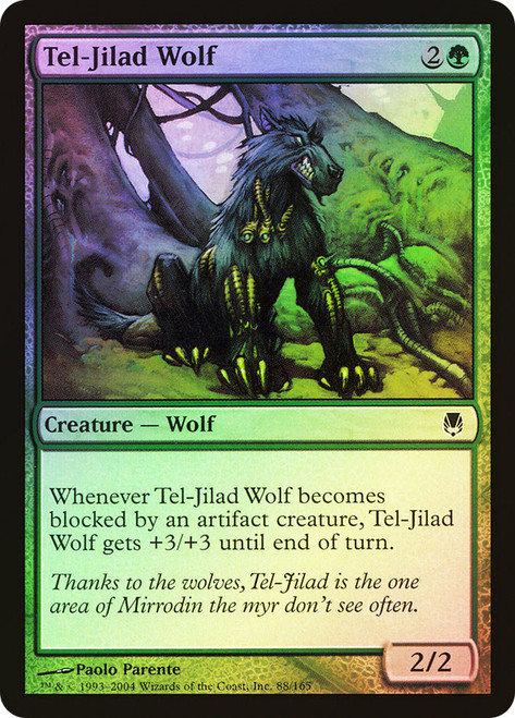 Tel-Jilad Wolf\nDarksteel\nSingle\nMagic The Gathering