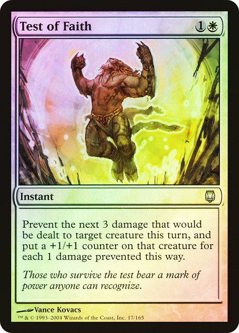 Test of Faith\nDarksteel\nSingle\nMagic The Gathering