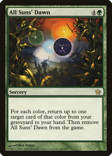 All Suns' Dawn\nFifth Dawn\nSingle\nMagic The Gathering