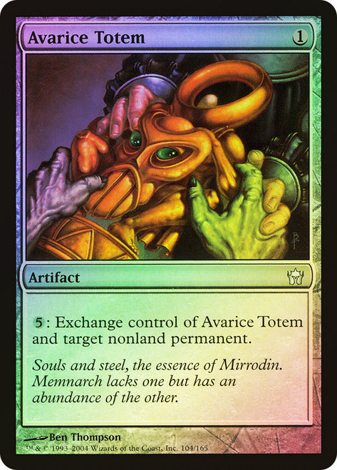 Avarice Totem\nFifth Dawn\nSingle\nMagic The Gathering