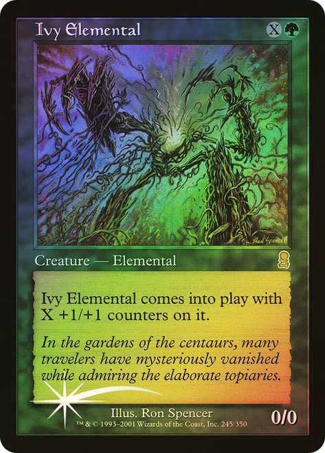Ivy Elemental\nOdyssey\nSingle\nMagic The Gathering