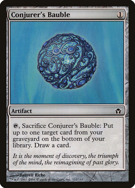 Conjurer's Bauble\nFifth Dawn\nSingle\nMagic The Gathering