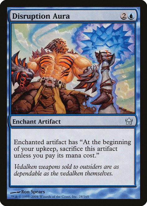 Disruption Aura\nFifth Dawn\nSingle\nMagic The Gathering