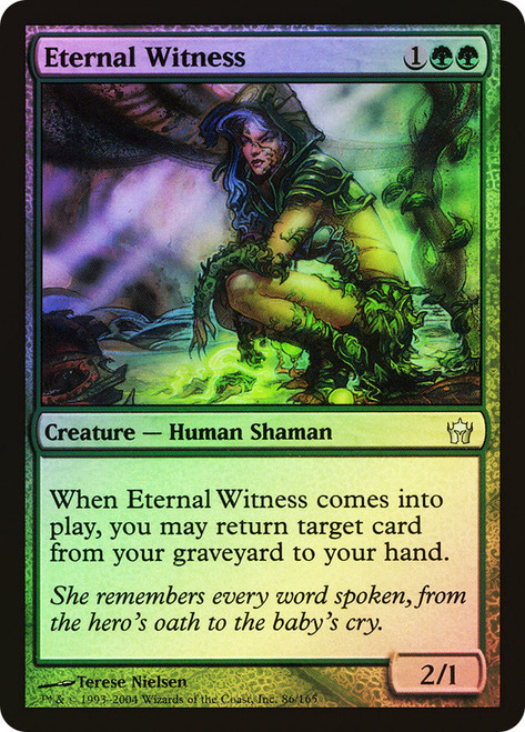 Eternal Witness\nFifth Dawn\nSingle\nMagic The Gathering