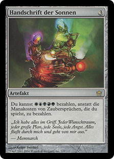 Fist of Suns
Fifth Dawn - German
Single
Magic The Gathering