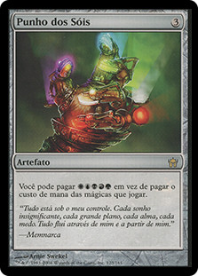 Fist of Suns
Fifth Dawn - Portuguese
Single
Magic The Gathering