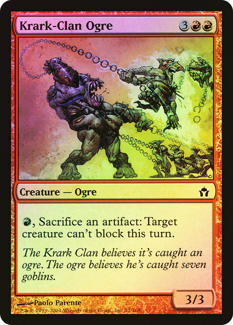 Krark-Clan Ogre\nFifth Dawn\nSingle\nMagic The Gathering
