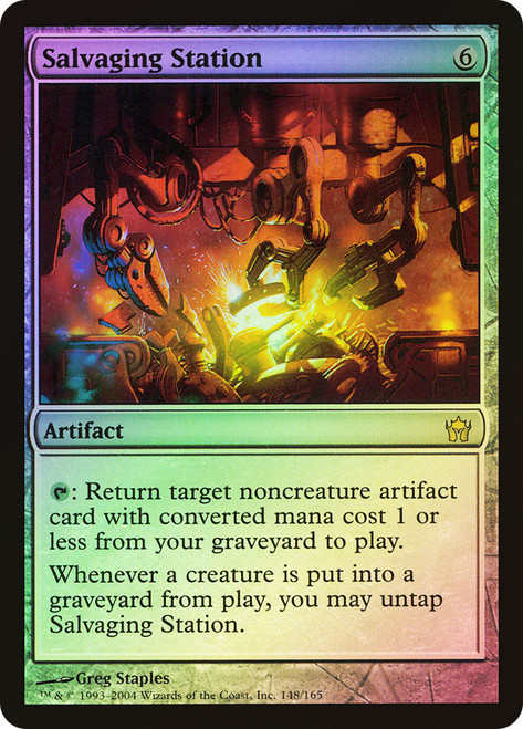 Salvaging Station\nFifth Dawn\nSingle\nMagic The Gathering
