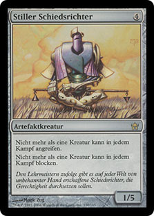 Silent Arbiter
Fifth Dawn - German
Single
Magic The Gathering