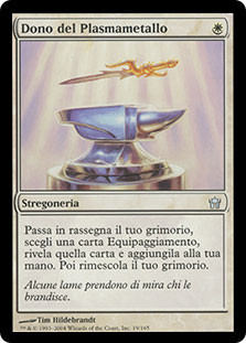 Steelshaper's Gift
Fifth Dawn - Italian
Single
Magic The Gathering