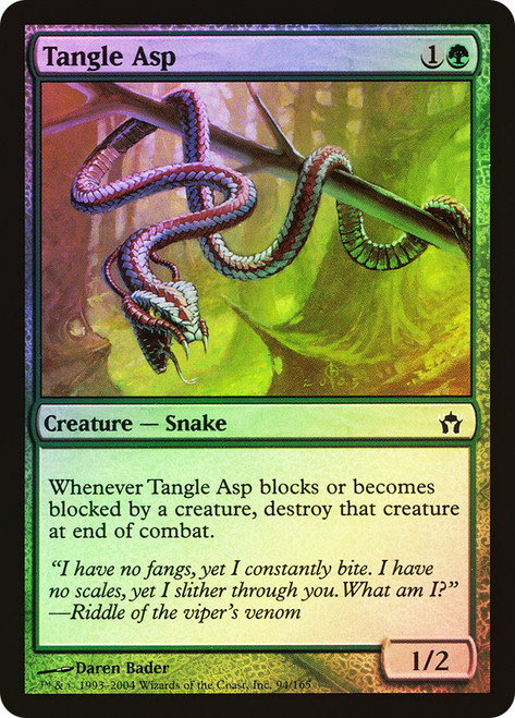 Tangle Asp\nFifth Dawn\nSingle\nMagic The Gathering