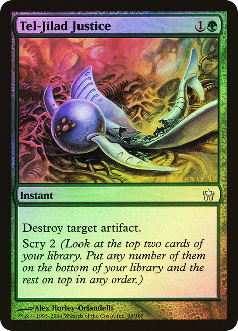 Tel-Jilad Justice\nFifth Dawn\nSingle\nMagic The Gathering