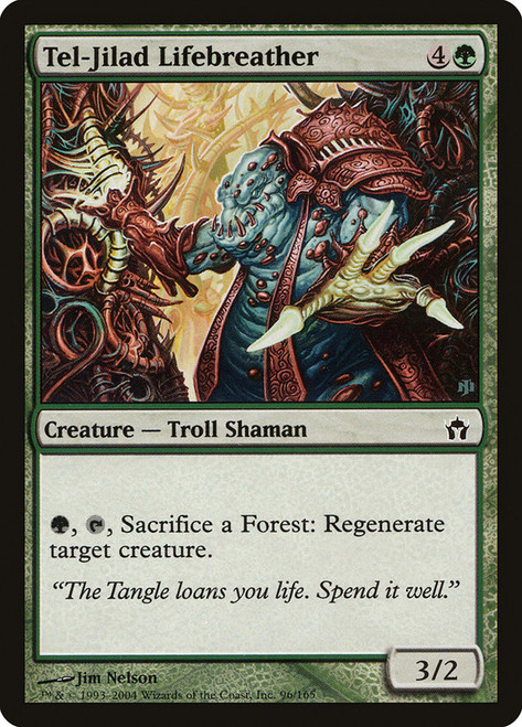 Tel-Jilad Lifebreather\nFifth Dawn\nSingle\nMagic The Gathering