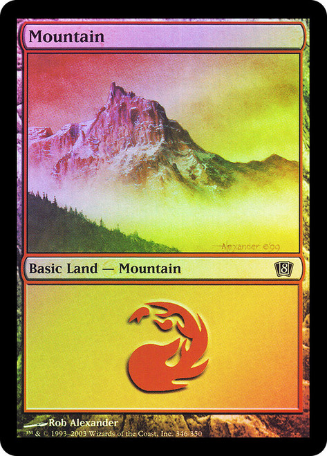 Mountain (#346) | 8th Edition - Spanish | Star City Games