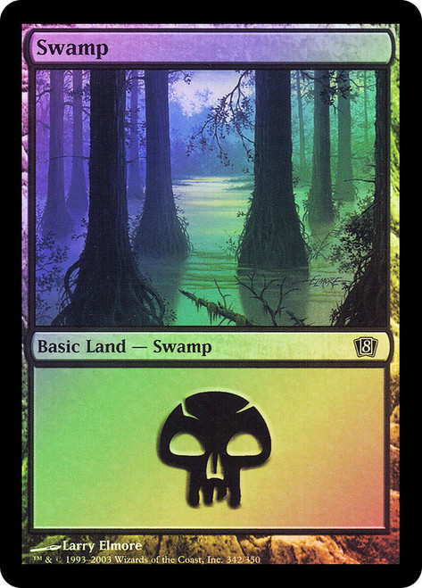 Swamp (#342)\n8th Edition\nSingle\nMagic The Gathering