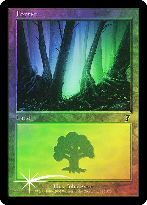 Forest (#330)\n7th Edition\nSingle\nMagic The Gathering