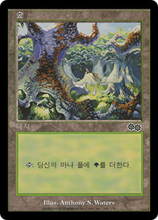 Forest (#348)
Urza's Saga - Korean
Single
Magic The Gathering