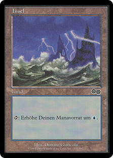 Island (#335) | Urza's Saga - French | Star City Games