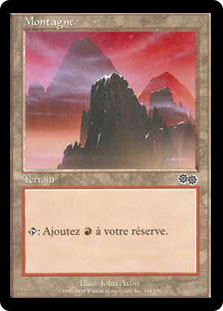 Mountain (#344)
Urza's Saga - French
Single
Magic The Gathering