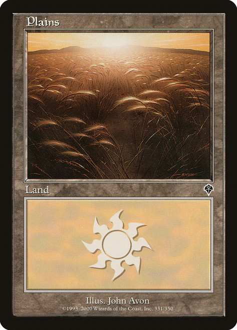 Plains (#331)\nInvasion\nSingle\nMagic The Gathering