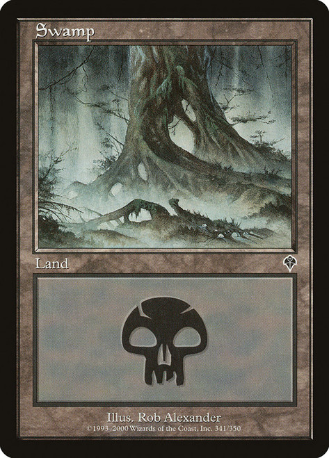 MTG foil 英語版 沼 Swamp Avon 0003 SLP ② s-l400.jpg