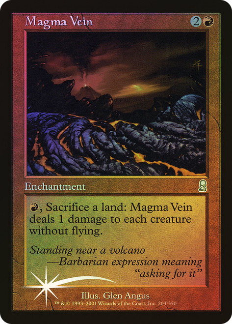 Magma Vein\nOdyssey\nSingle\nMagic The Gathering
