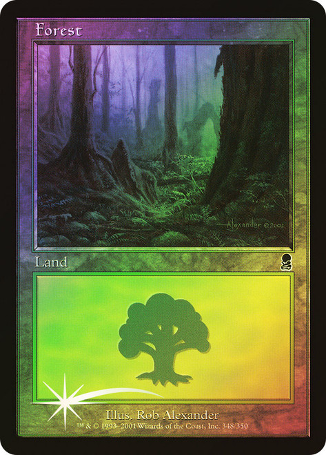 Forest (#348)\nOdyssey\nSingle\nMagic The Gathering